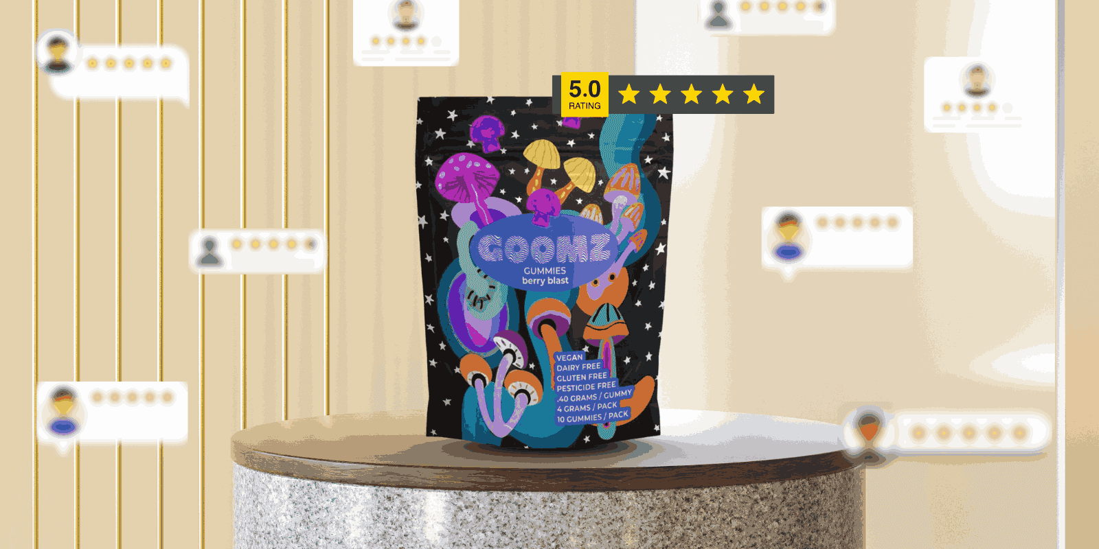 Goomz Mushroom Gummies Review